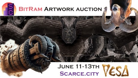 BitRam Artwork Auction 11-13th June