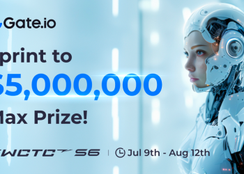 Registration Now Open for Gate.io WCTC S6 Competition, Offers Up To $5 Million in Prizes