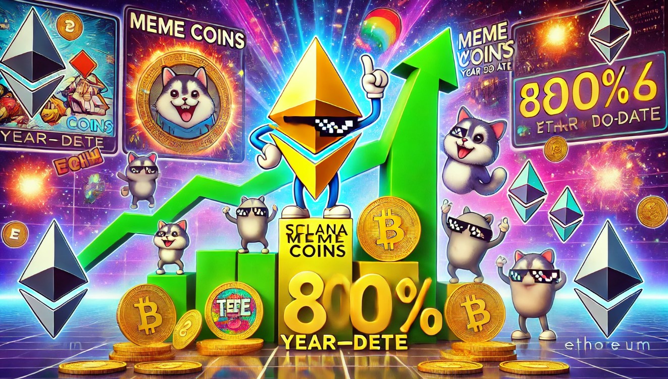 Solana Meme Coins Outperform Ethereum 800% YTD – Top Winners Revealed