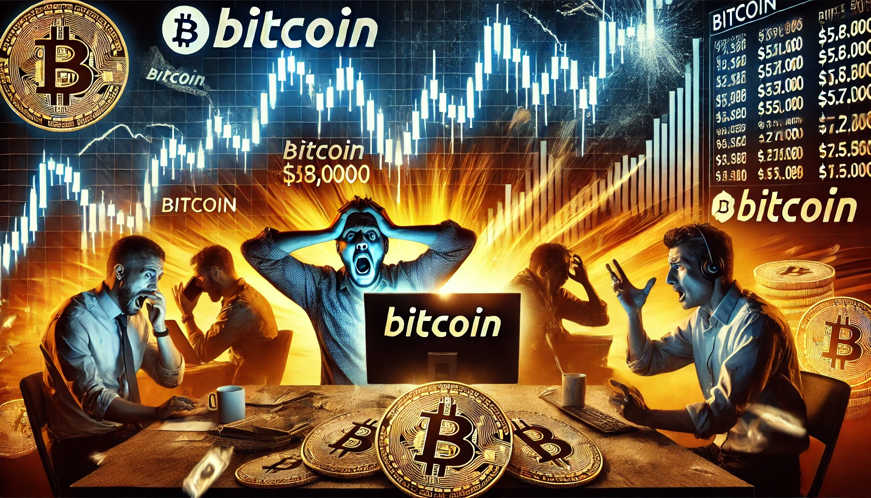 Bitcoin Traders Sink Into ‘Fear’ As Price Crashes Below $58,000