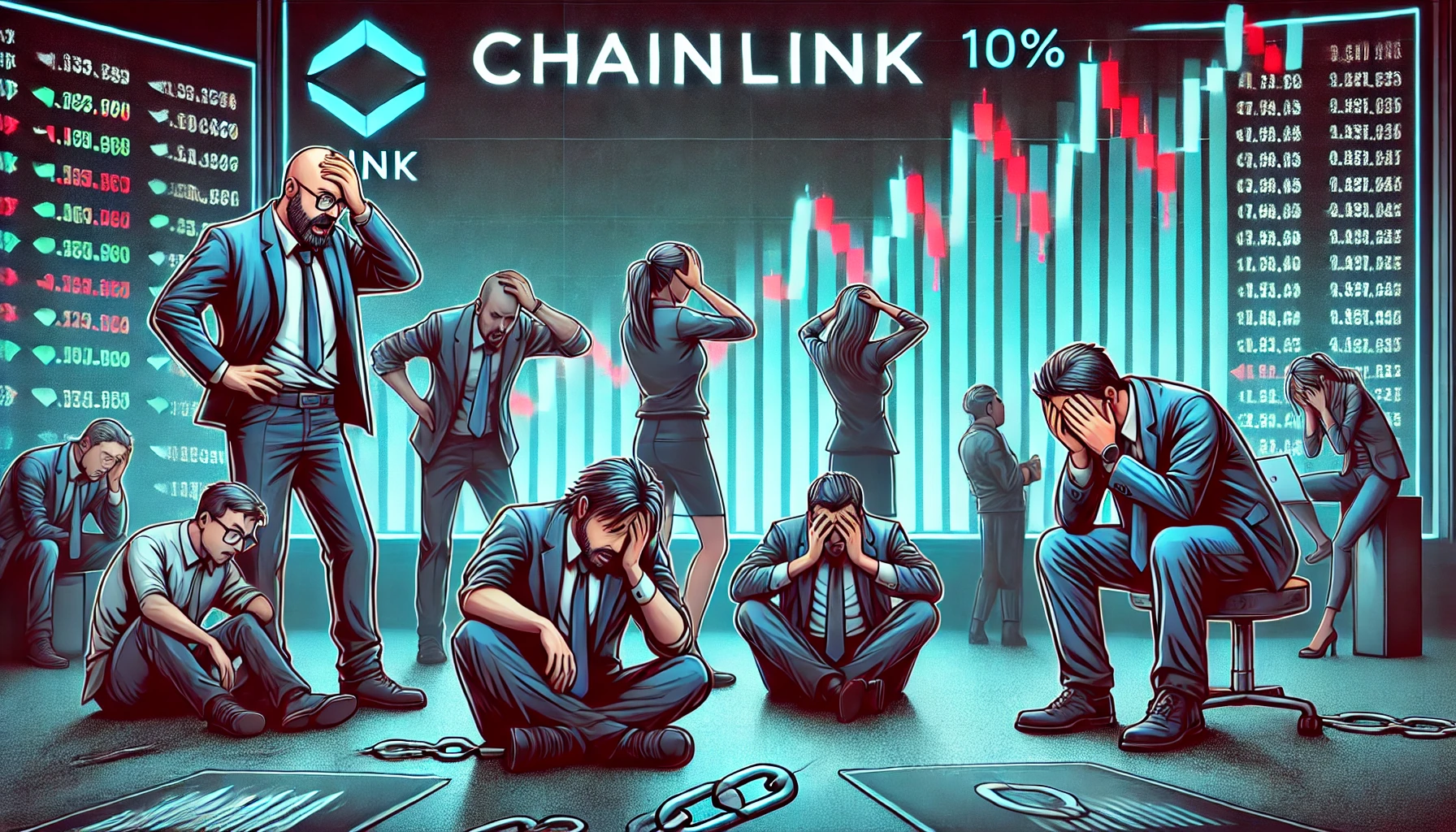 Chainlink Drops by 64% In 5 Months, LINK Holders Unfazed: They Are Rapidly Accumulating