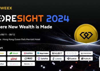 Visit the WEEX Booth at FORESIGHT 2024 on August 11 for a Chance to Win Gold Notes, Gold Bars, and Exclusive Merchandise
