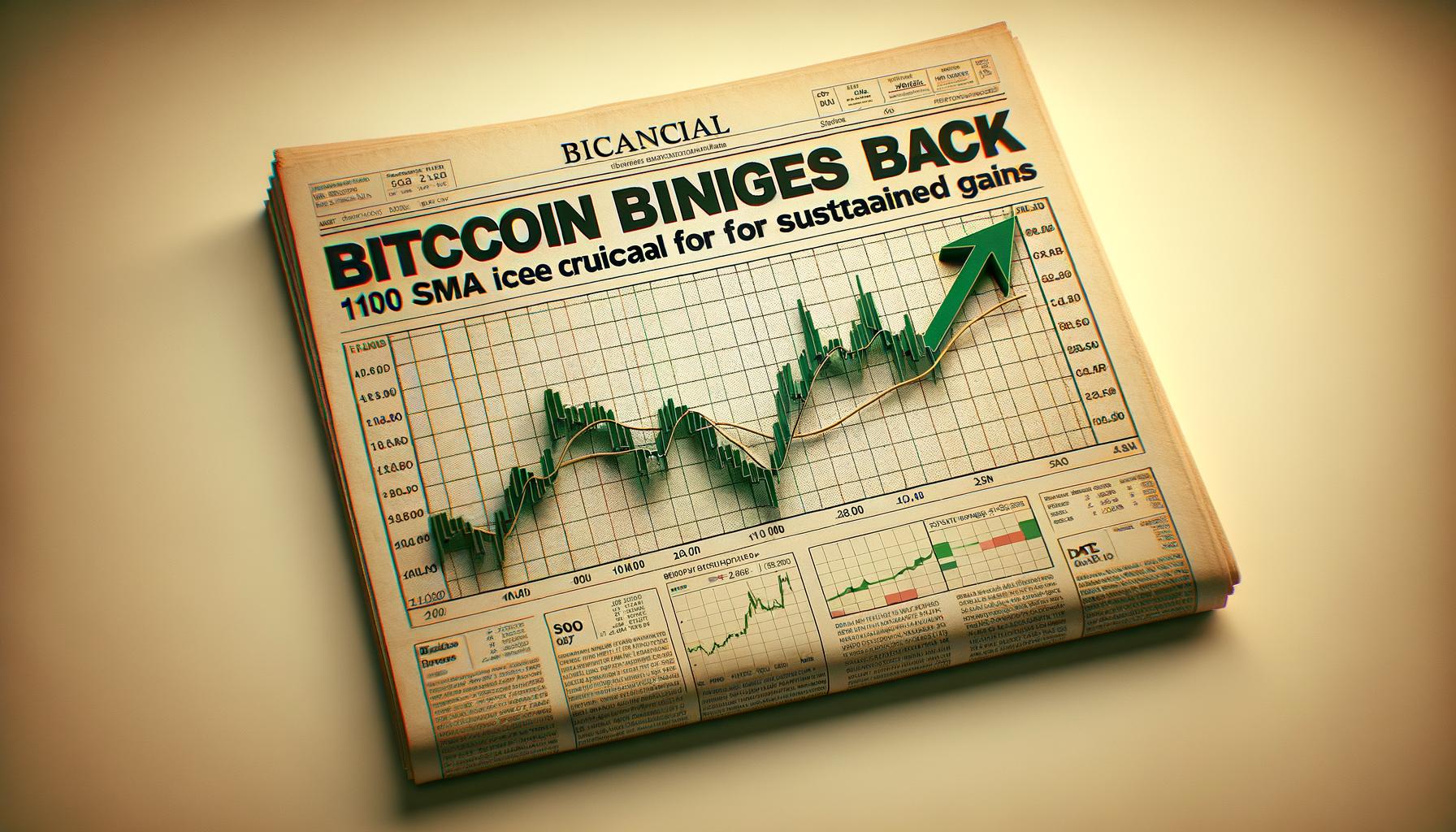 Bitcoin Price Gains Strength: 100 SMA Crucial for Sustained Gains
