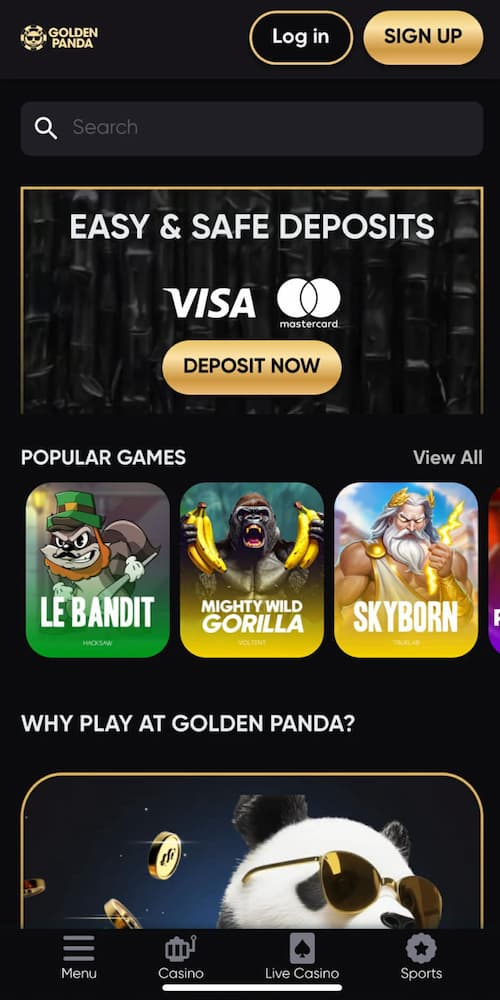 Golden Panda