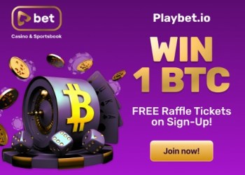 Playbet.io Launches Exciting ‘Win 1 BTC’ Raffle Offering Big Crypto Prizes