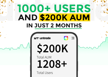 Untrade Reaches 1000+ Investors and $200K AUM in Just 2 Months