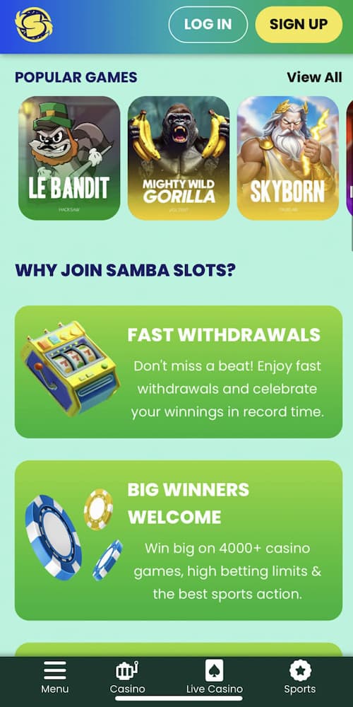 Samba Slots