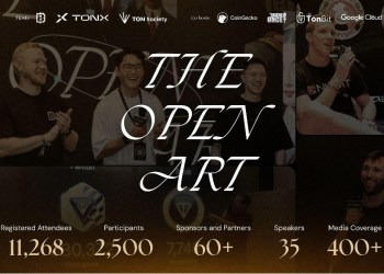 The Open Art by Blum, TONX, and TON Society Draws 11,280+ Registered Attendees, Becoming the Largest Event of Token2049 Week