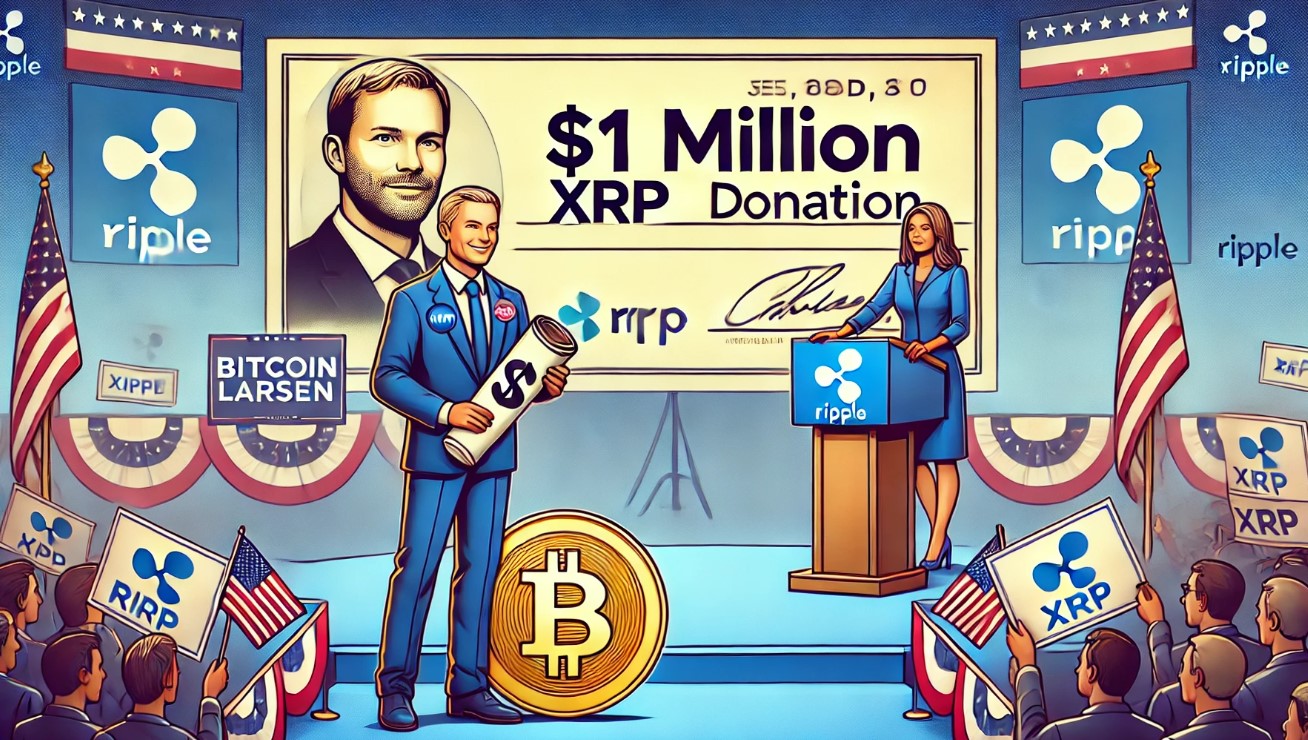Ripple Co-Founder Chris Larsen Sends Million XRP Donation To Kamala Harris Ripple Co-Founder Chris Larsen Sends Million XRP Donation To Kamala Harris