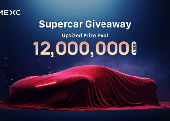 MEXC Raises the Bar: Supercar Giveaway Boosted to 12,000,000 USDT!