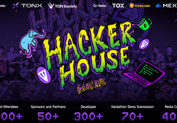TON Hacker House Bangkok Draws 300+ Global Developers and 70+ Demo Submissions, Highlight the TON Ecosystem at Devcon Thailand, Powered by TONX