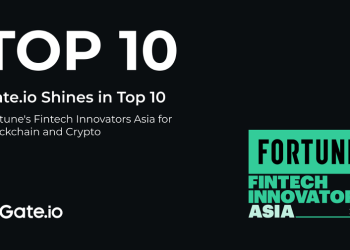 Gate.io Shines in Fortune’s Top 10 Fintech Innovators Asia for Blockchain and Crypto