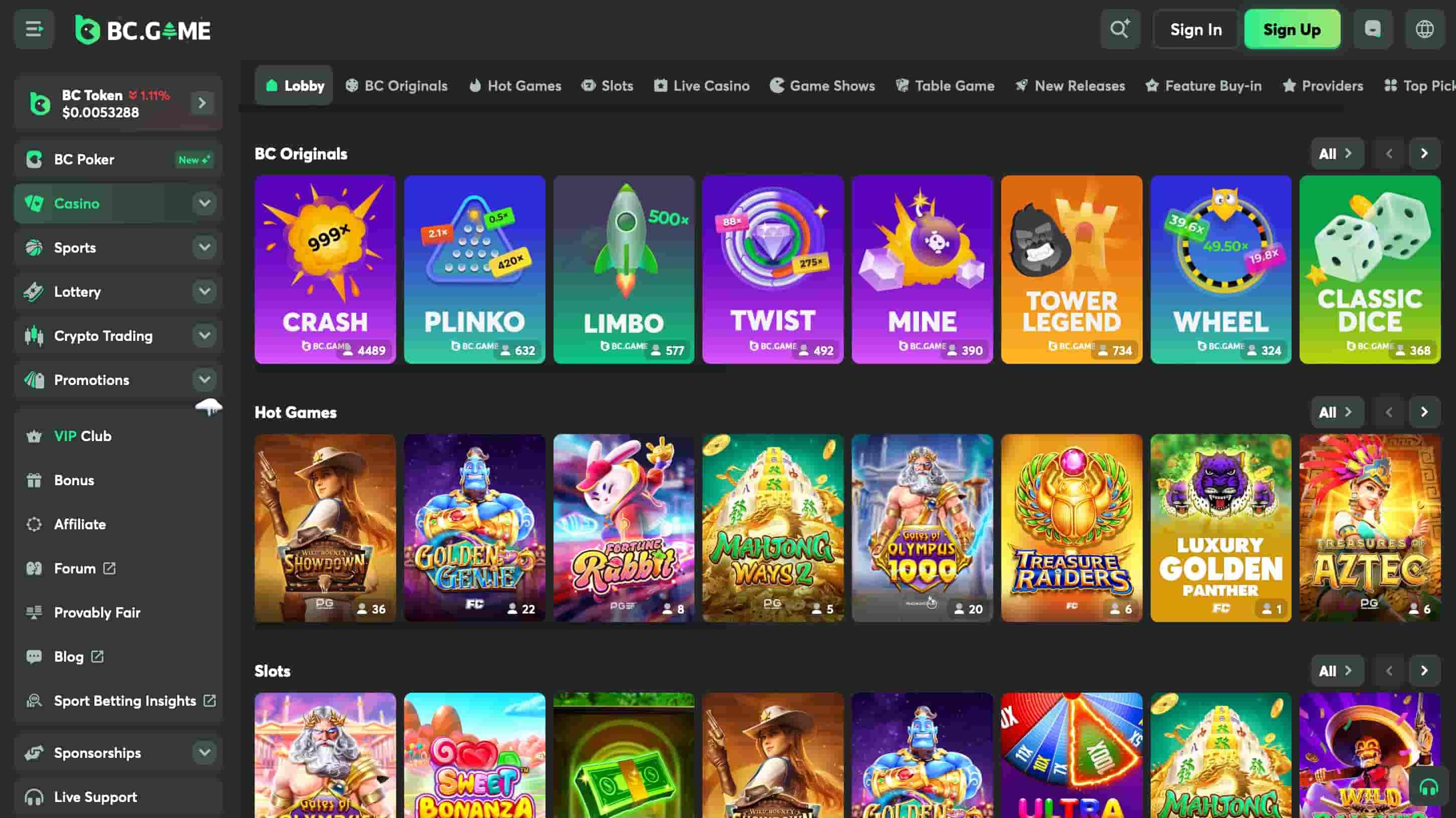bc.game чуждестранно казино