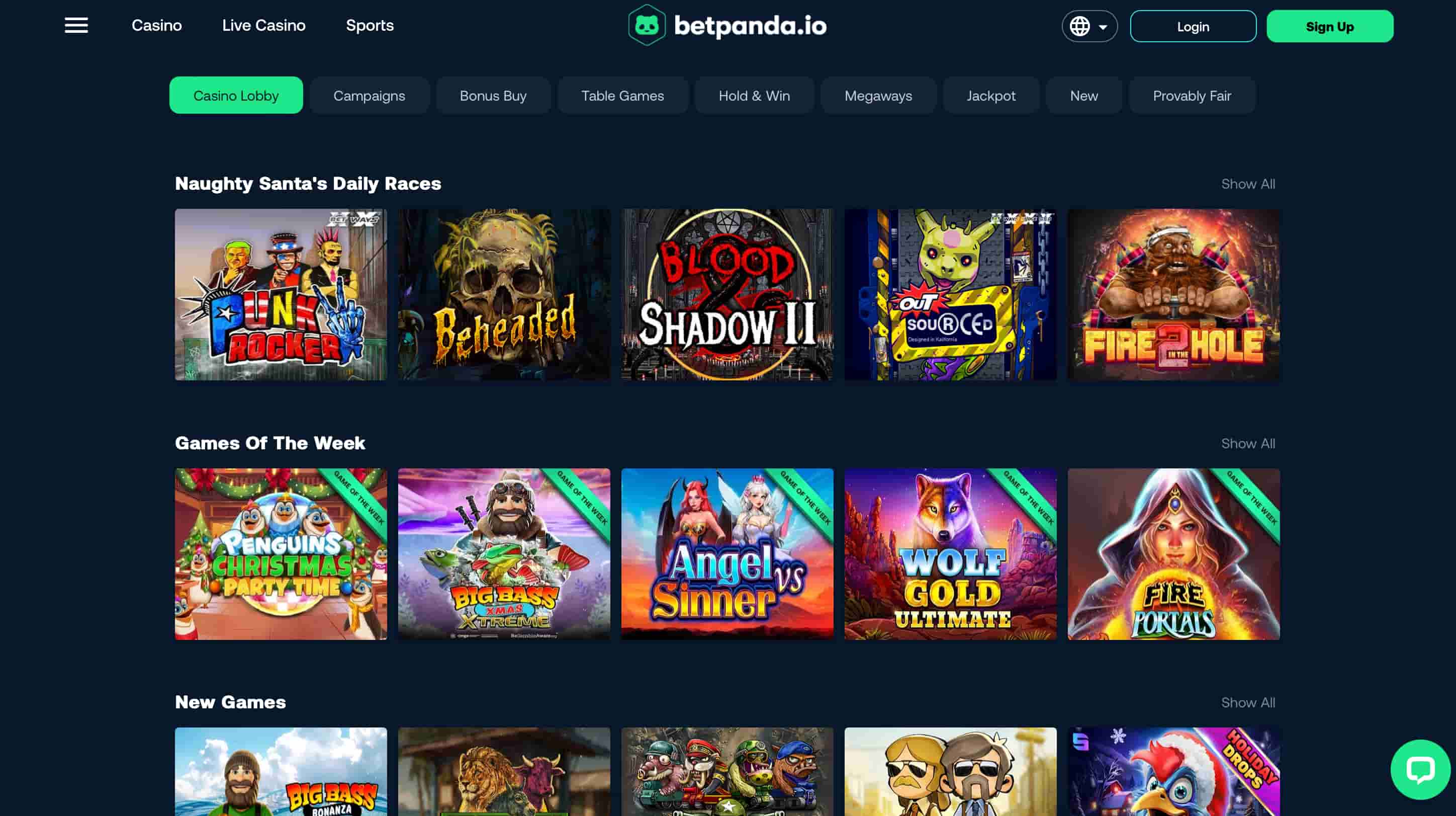 BetPanda bitcoin casino