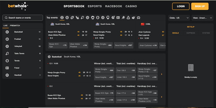 betwhale offshore sports betting site