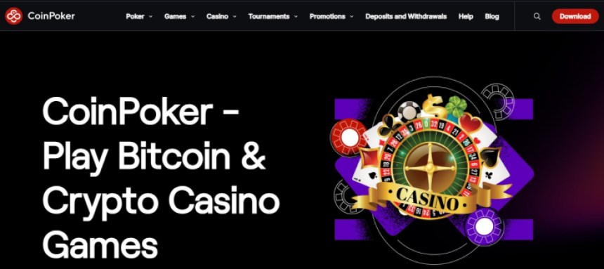 Coinpoker крипто казино