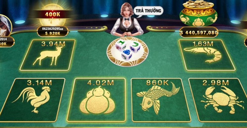 Người chơi có 3 kiểu cược để lựa chọn khi chơi Bầu Cua Online