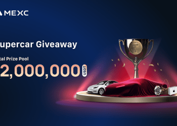 MEXC’s Supercar Giveaway Surpasses 100,000 Participants, with a 12,000,000 USDT Prize Pool in Sight