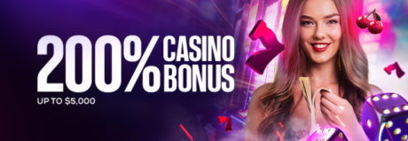200% BetUS Casino Sign-up Bonus
