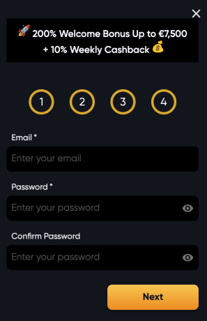 Formular InstantCasino