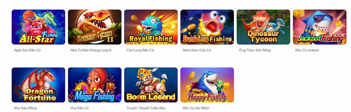 Tham khảo và chọn game Bắn Cá muốn trải nghiệm tại nhà cái 