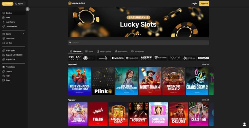 Lucky Block казино игри