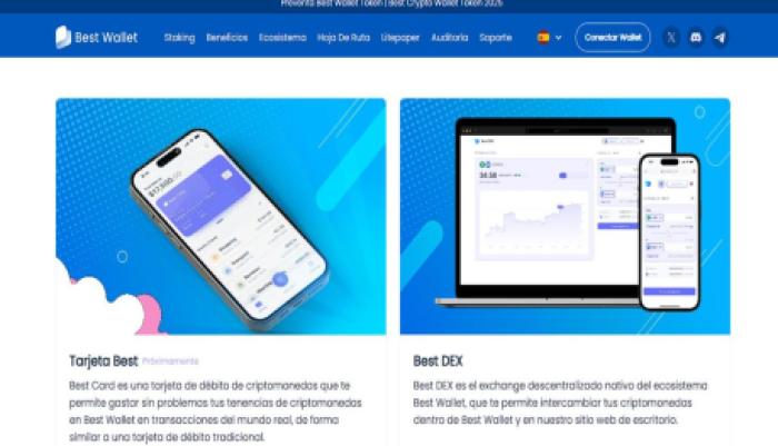 La mejor crypto wallet ya supera los 8.5 millones: Best Wallet es la ICO de 2025