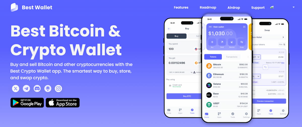 Bitcoin ที่น่าเชื่อถือแล้ว Best Wallet