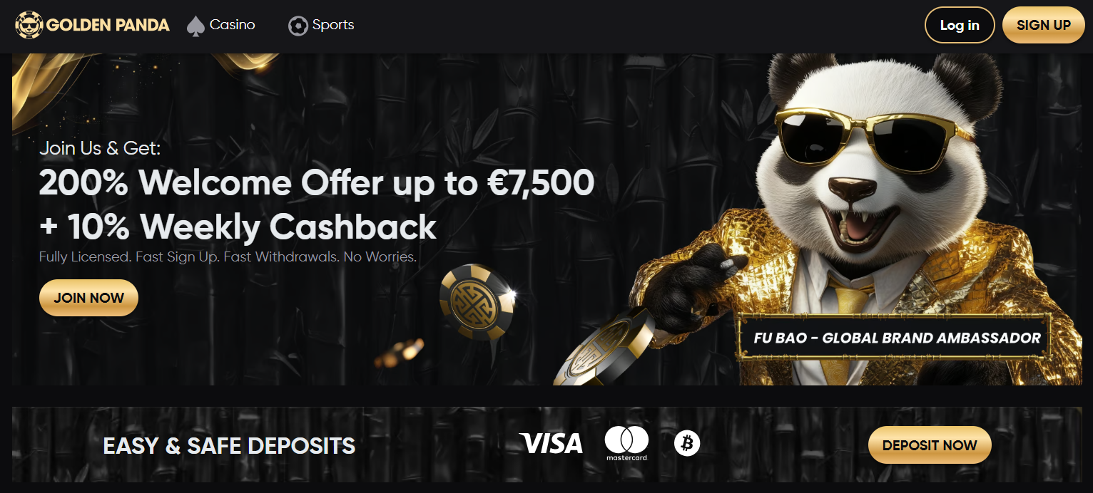 Golden Panda: Nieuw casino online voor Nederlandse spelers