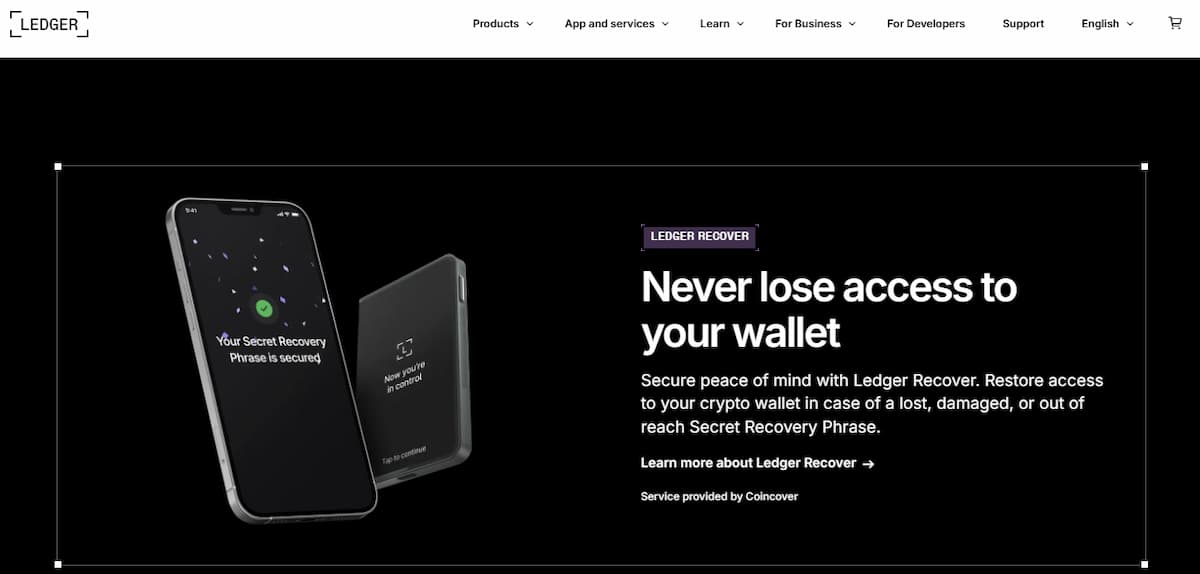 Ledger Nano X - กระเป๋า Bitcoin Wallet บนมือถือ