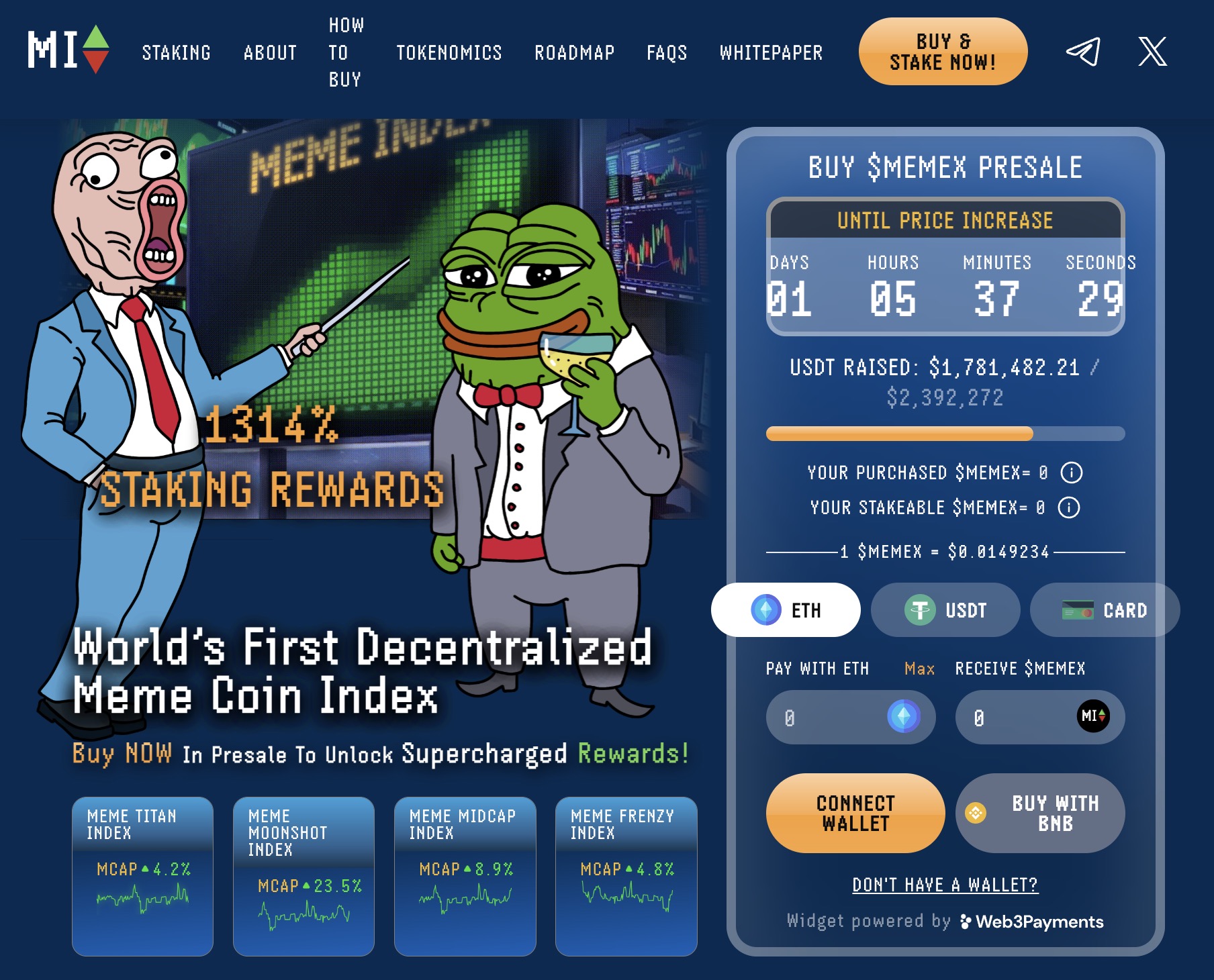 Meme Index Presale Gains Popularity - Simplifying Risk Management for ...