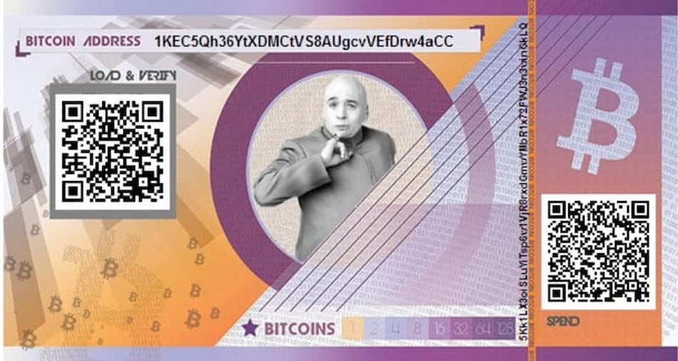 Paper wallets