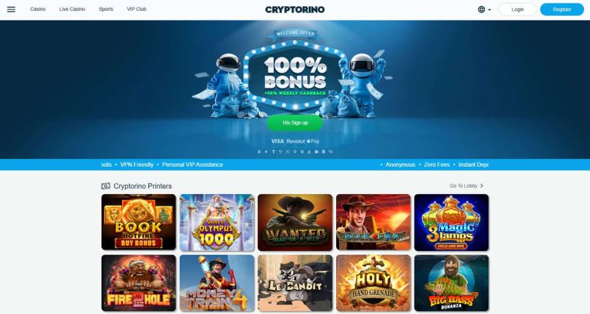 The Cryptorino Homepage