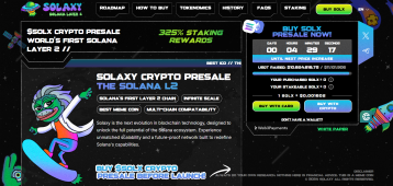 Welke crypto vandaag kopen? Solaxy!