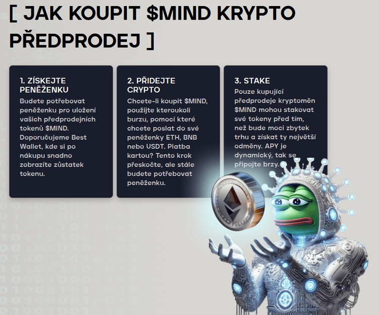 jak koupit mind of pepe ve 3 krocích