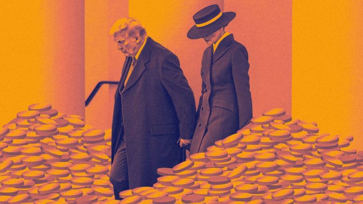 Trump i Melania memecoiny