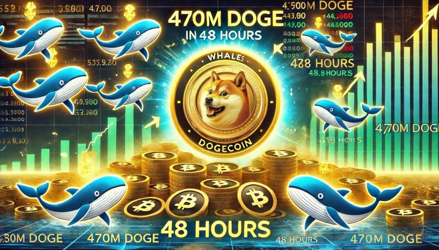 Whales Buy 470M Dogecoin In 48 Hours As Price Tests Crucial Demand Level – Details