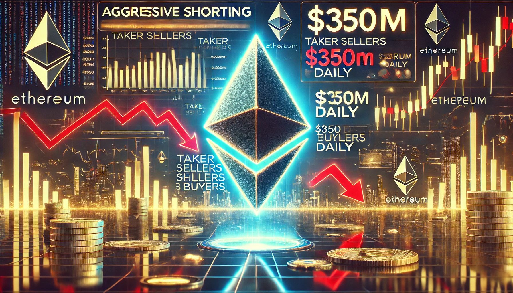 Ethereum faces aggressive selling as taker sellers outpace buyers by 0 million per day – Analyst Ethereum faces aggressive selling as taker sellers outpace buyers by 0 million per day – Analyst