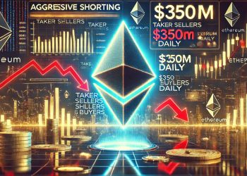 Ethereum Faces Aggressive Shorting As Taker Sellers Outpace Buyers By $350M Daily – Analyst
