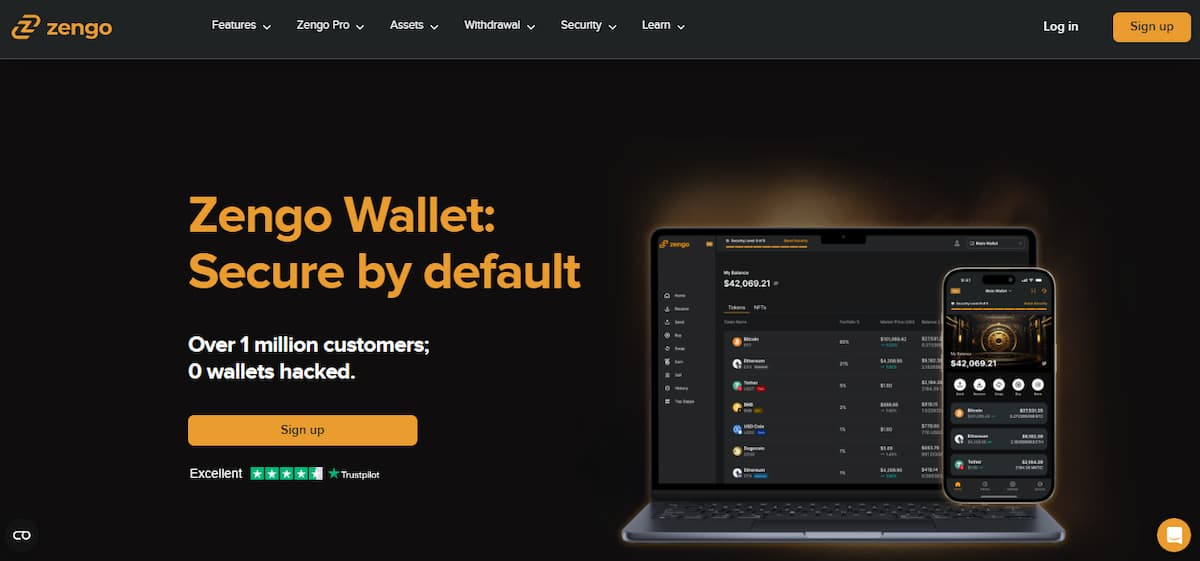 Zengo - กระเป๋า Bitcoin Wallet บนมือถือ