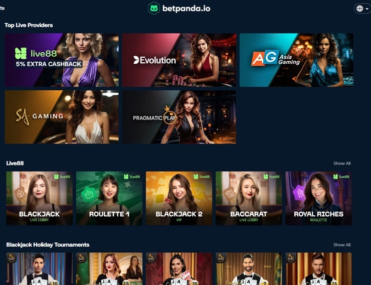 betpanda blackjack online