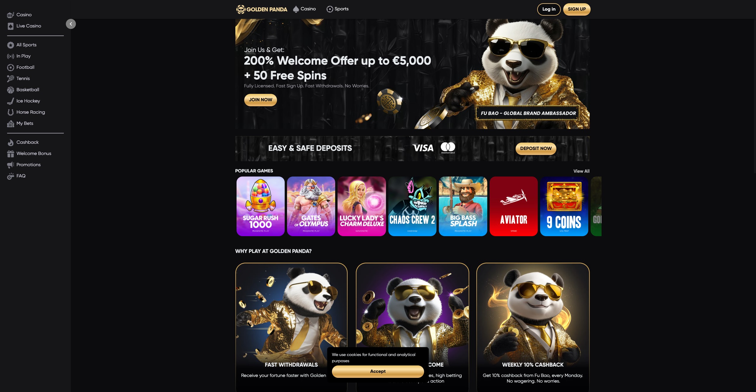 Golden Panda Cazino Moldova