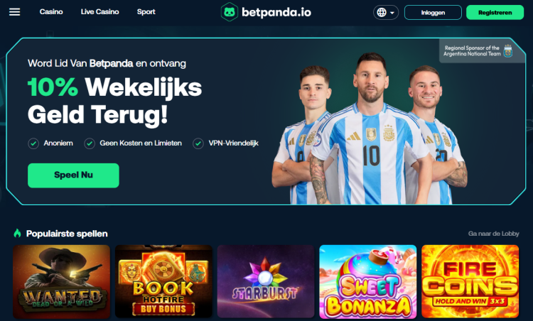 gokken met crypto betpanda
