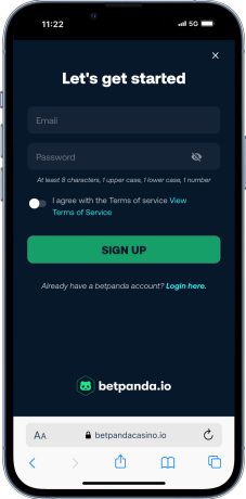 betpanda registration