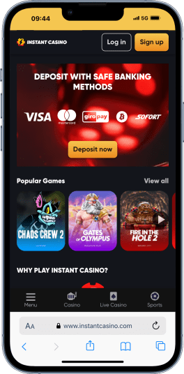 instant casino