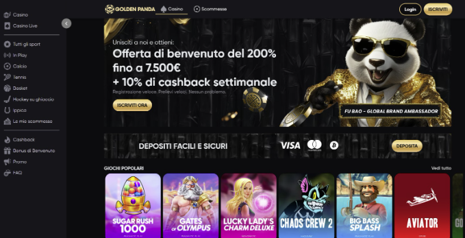 nuovi casino online - golden panda