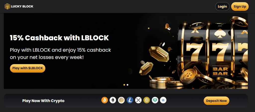 Zahraniční casino Lucky Block