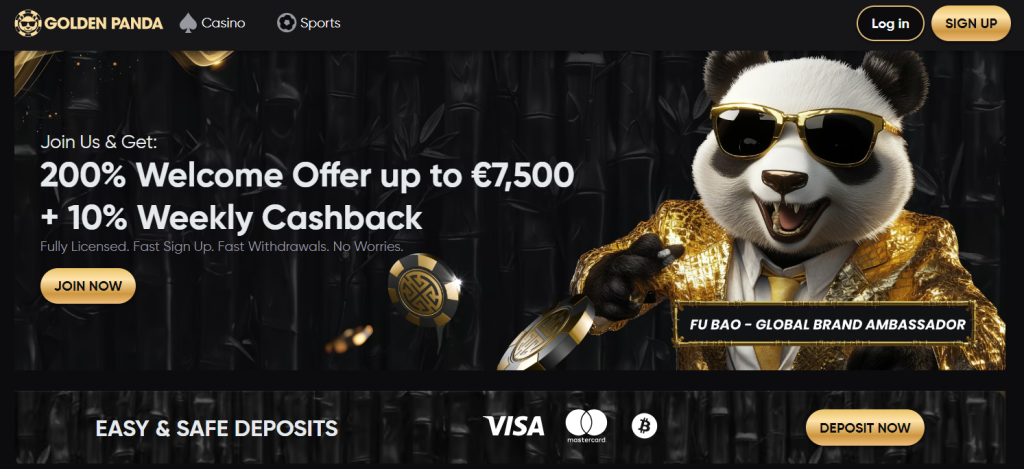 Online casino Golden Panda