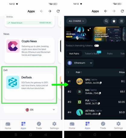 베스트 월렛의 DeFi 통합 기능
