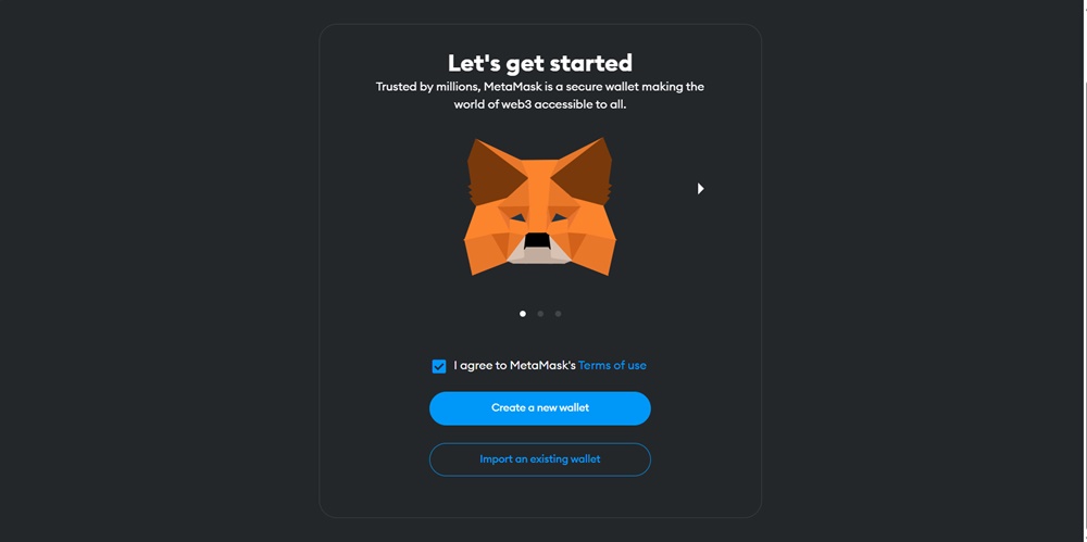 ดาวน์โหลดและติดตั้ง MetaMask